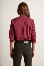 NINA RELAXED BUTTON-UP SHIRT