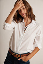 NINA RELAXED BUTTON-UP SHIRT