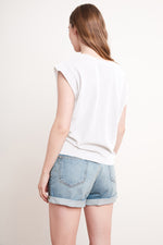 ANN KNOT FRONT TEE