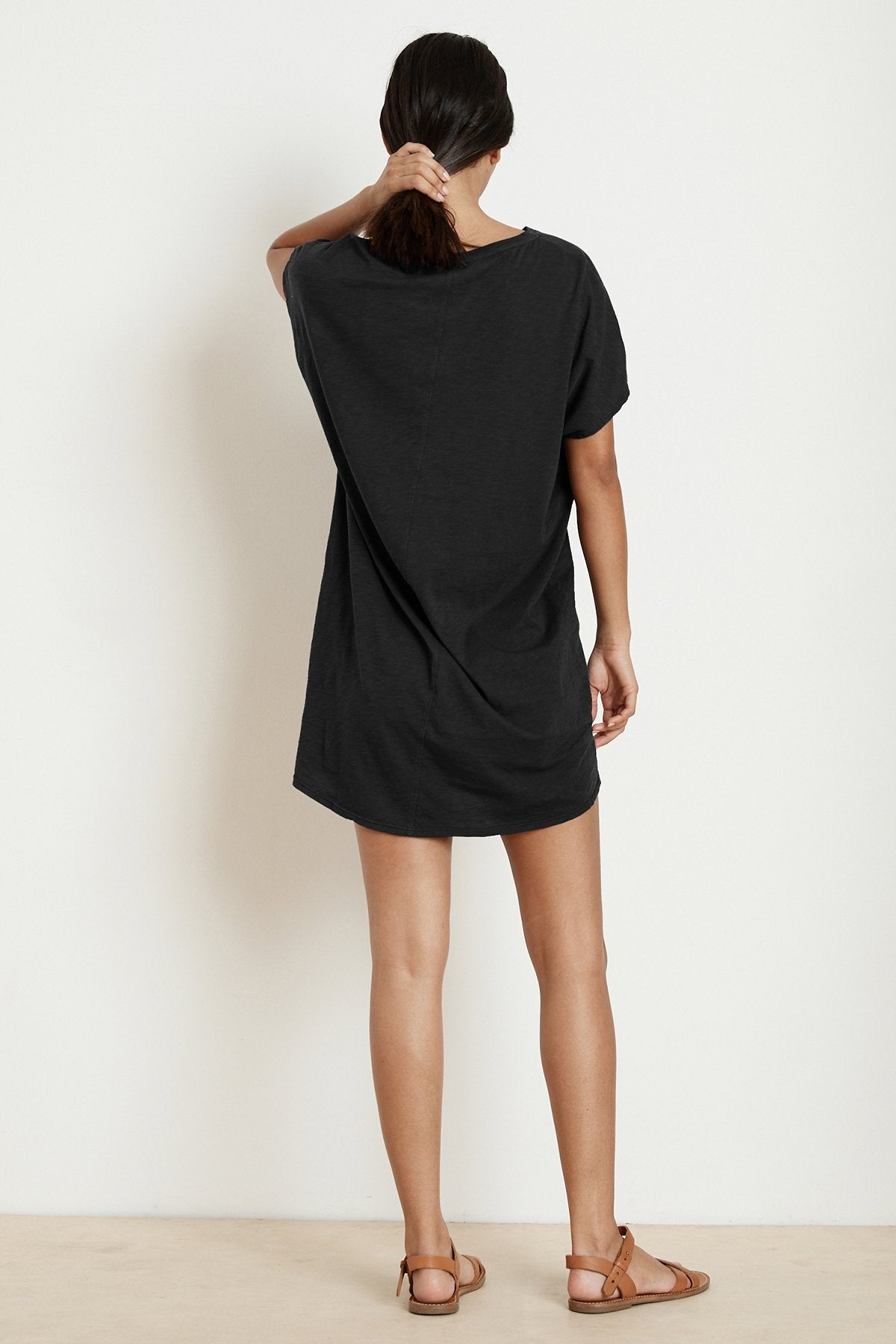 ANNIE COTTON SLUB T-SHIRT DRESS