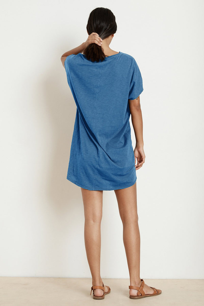 ANNIE COTTON SLUB T-SHIRT DRESS