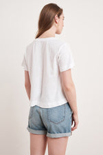 LULA COTTON SLUB SWING TEE