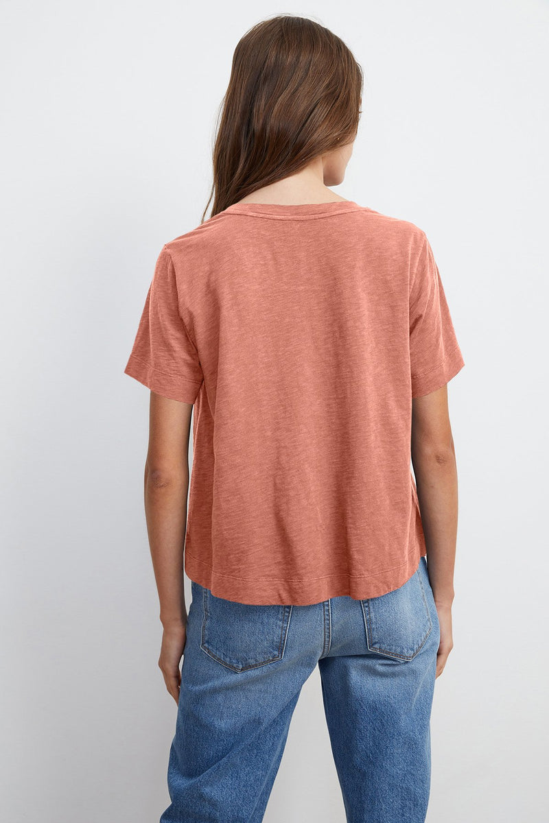 LULA COTTON SLUB SWING TEE