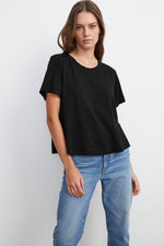 LULA COTTON SLUB SWING TEE