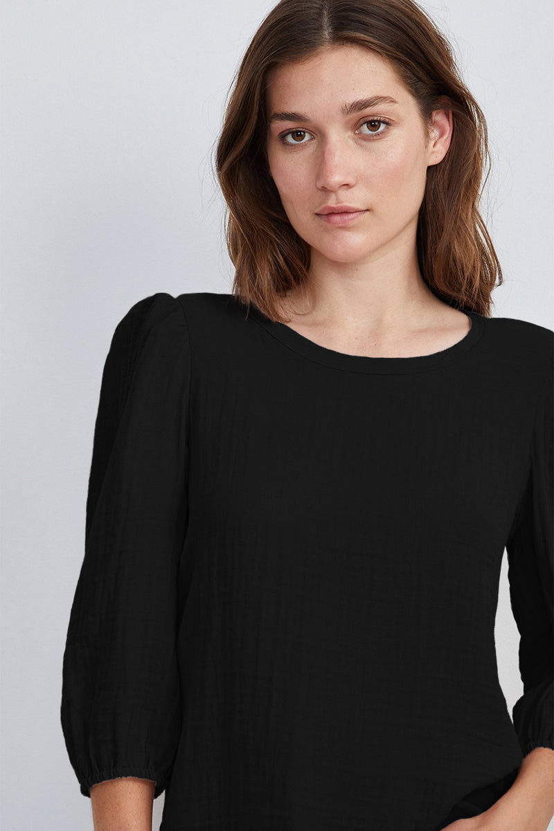 REEBA COTTON CONTRAST TOP