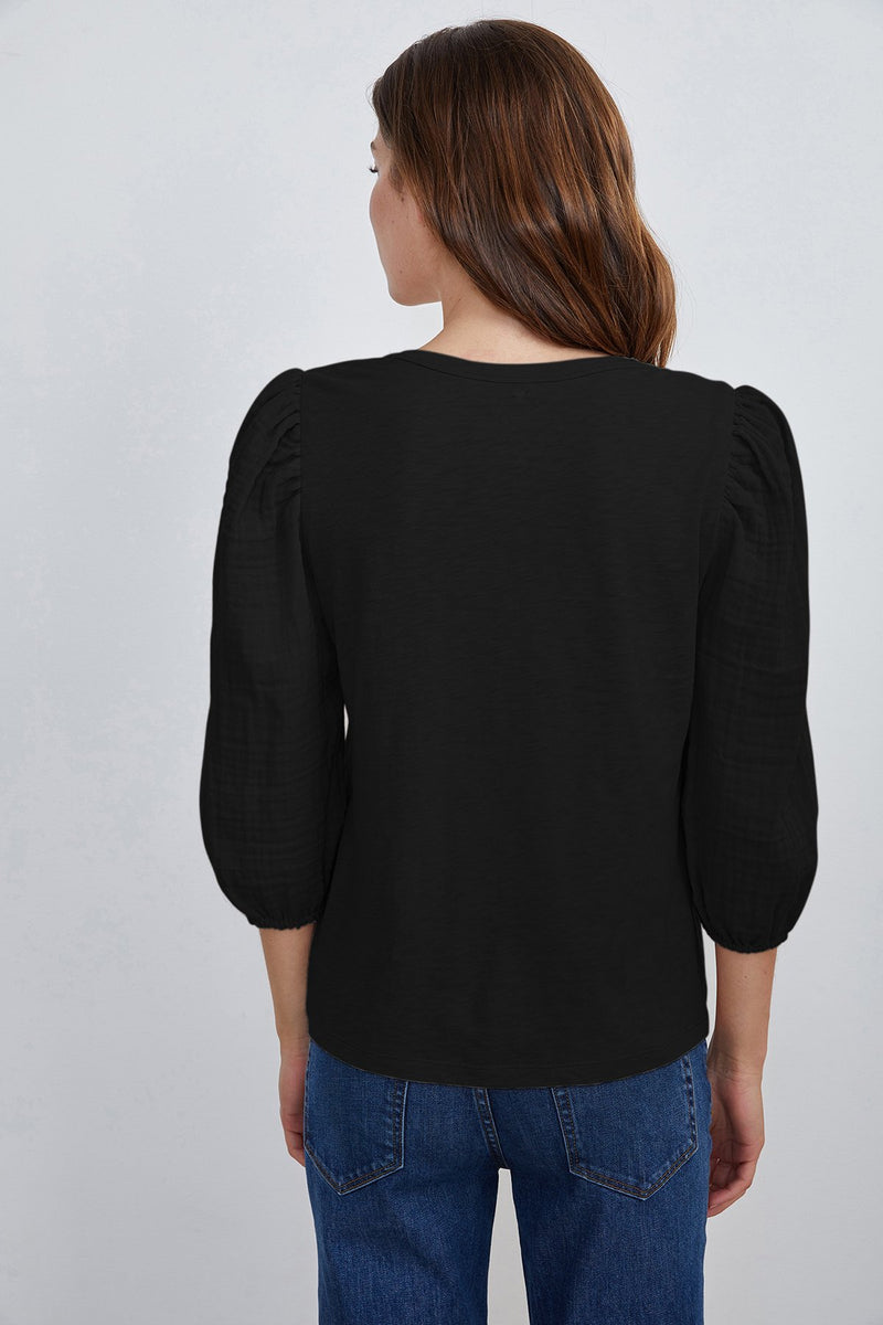 REEBA COTTON CONTRAST TOP