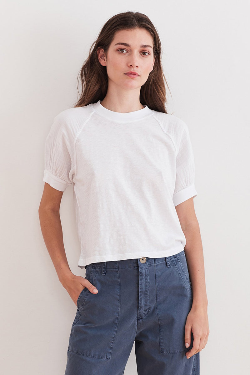 STILA PUFF SLEEVE TEE