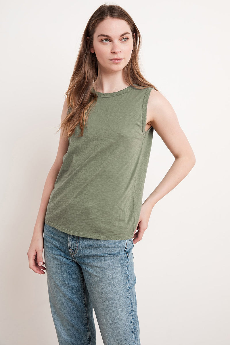 TAURUS COTTON SLUB TANK