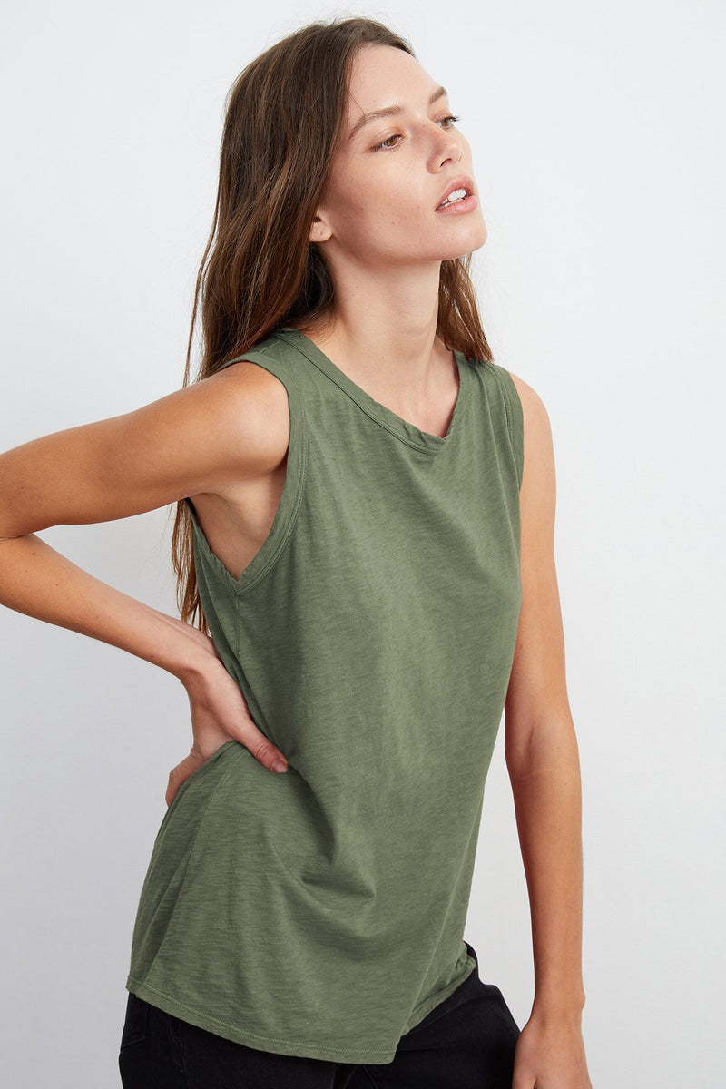 TAURUS COTTON SLUB TANK