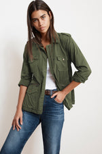 RUBY LIGHT-WEIGHT ARMY JACKET