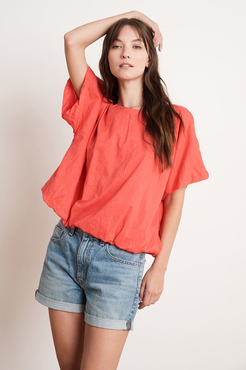 TIFF PUFF SLEEVE BLOUSE