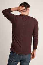 FAUST MARLED COZY JERSEY HENLEY