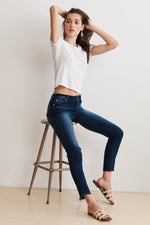 THALIA SKINNY JEAN BY BAYFLOW X VELVET