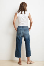 HEIDI WIDE LEG CROP JEAN