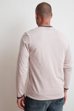 STEPHEN REVERSIBLE COTTON LONG SLEEVE TEE