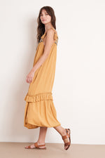 VONNIE EMBROIDERED MAXI DRESS