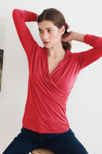 MERI WRAP FRONT FITTED TOP