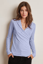 MERI WRAP FRONT FITTED TOP