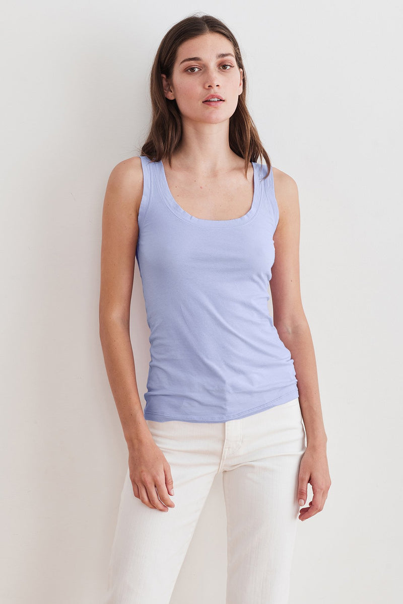 MOSSY GAUZY WHISPER FITTED TANK