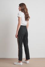 RUTHIE CHEETAH SIDE STRIPE TWILL PANT