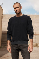 GARY JASPE SHERPA REVERSIBLE SWEATSHIRT