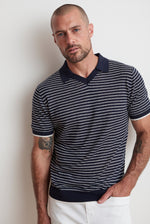 LEON STRIPED POLO