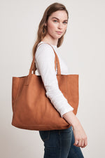 CLOVER LEATHER TOTE