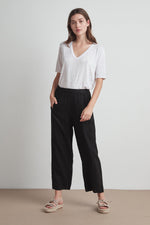 ZOLA WOVEN LINEN PANT