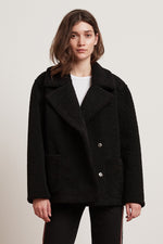 YOKO LUX SHERPA OVERSIZED JACKET