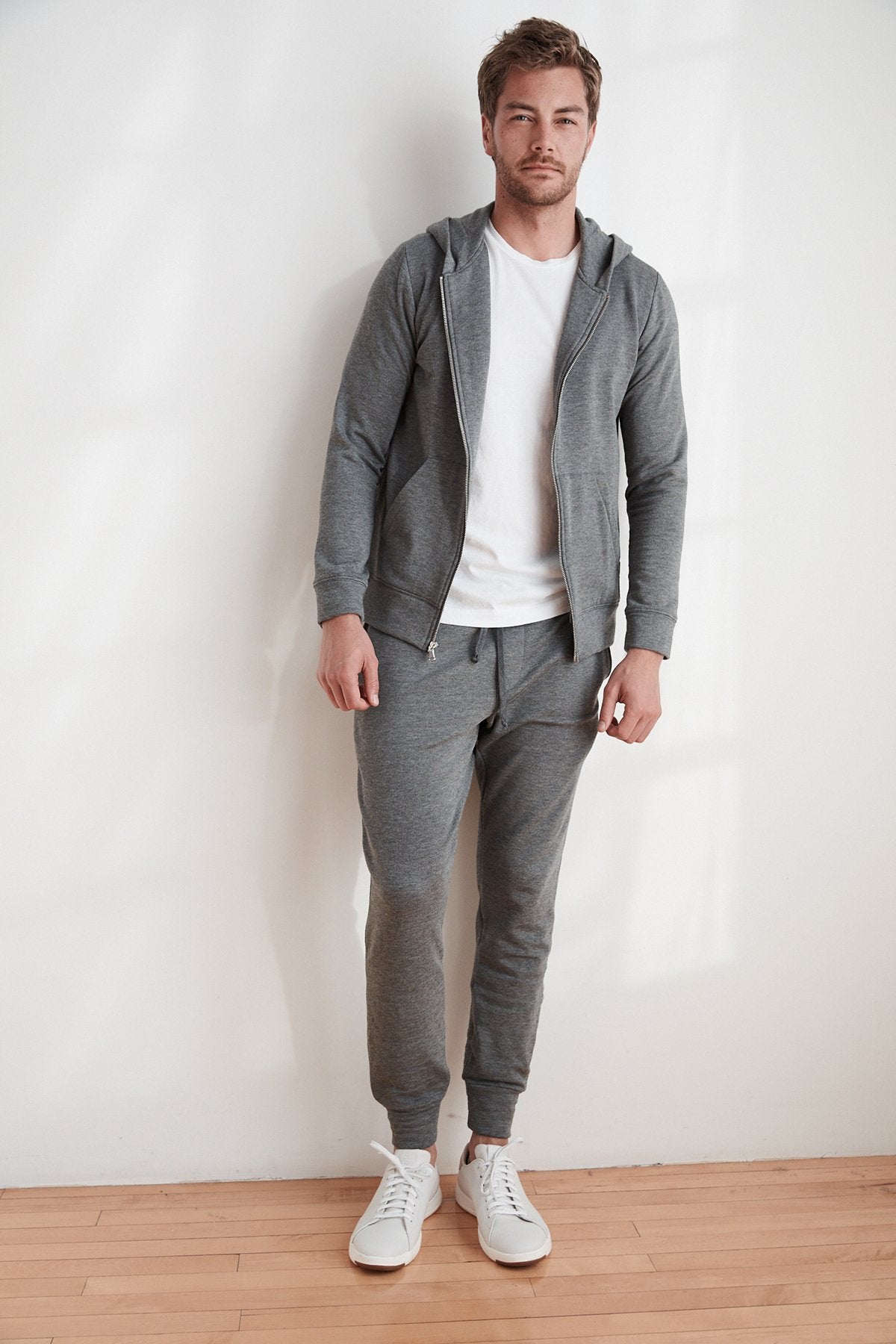 CROSBY CHARCOAL LUXE FLEECE JOGGER