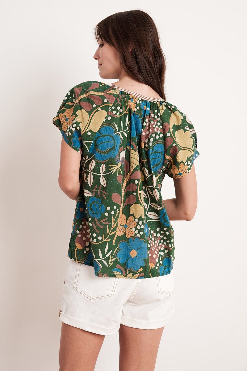 TULLIA PRINTED BLOUSE