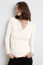 MERI WRAP FRONT FITTED TOP