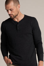 PASCAL MOCK TWIST JERSEY HENLEY