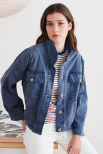 NICOLA COTTON CANVAS JACKET