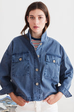 NICOLA COTTON CANVAS JACKET