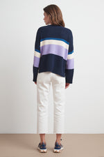 MADELINE COTTON STRIPE SWEATER