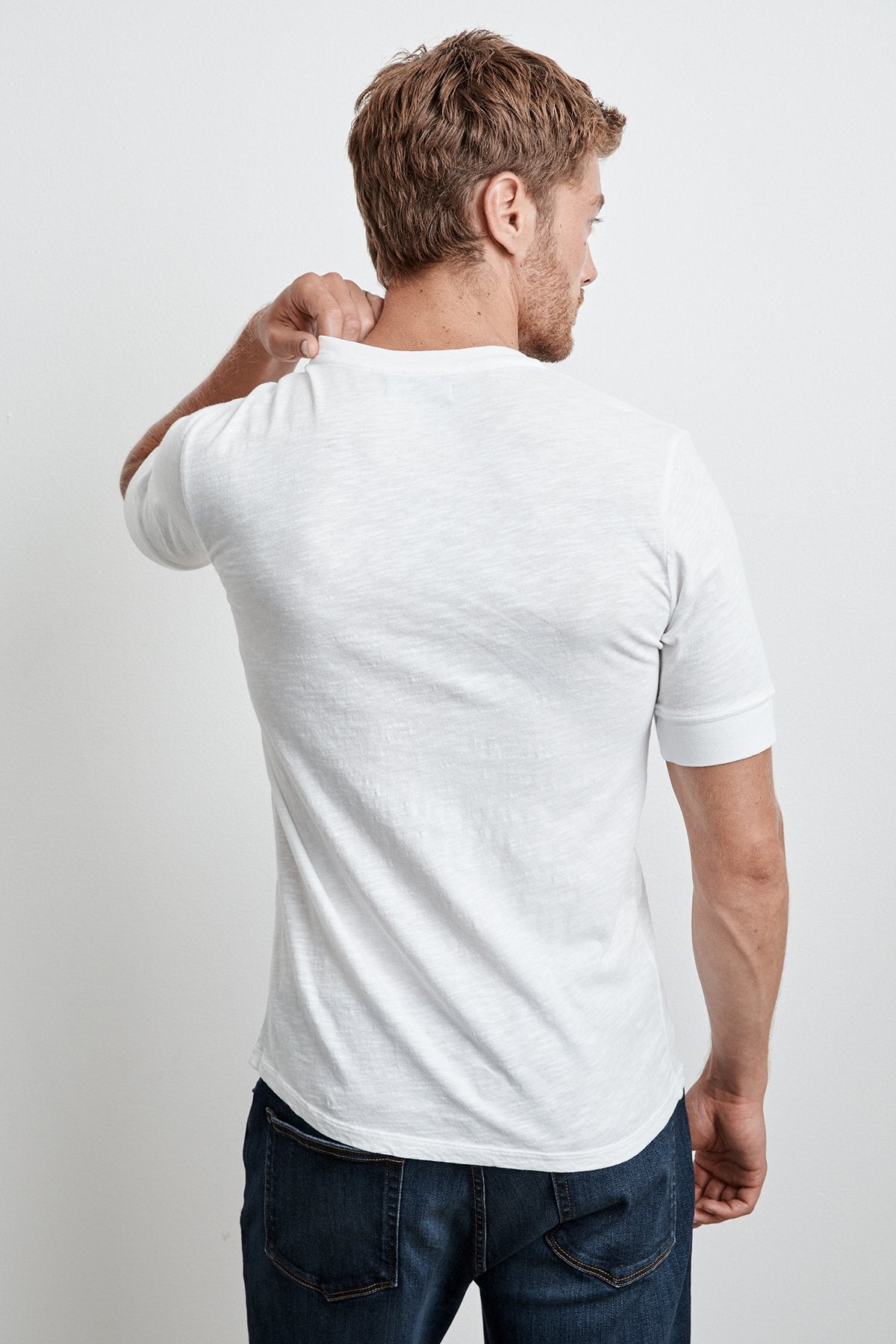 BANKS ORIGINAL SLUB SHORT SLEEVE HENLEY