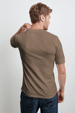 BANKS ORIGINAL SLUB SHORT SLEEVE HENLEY