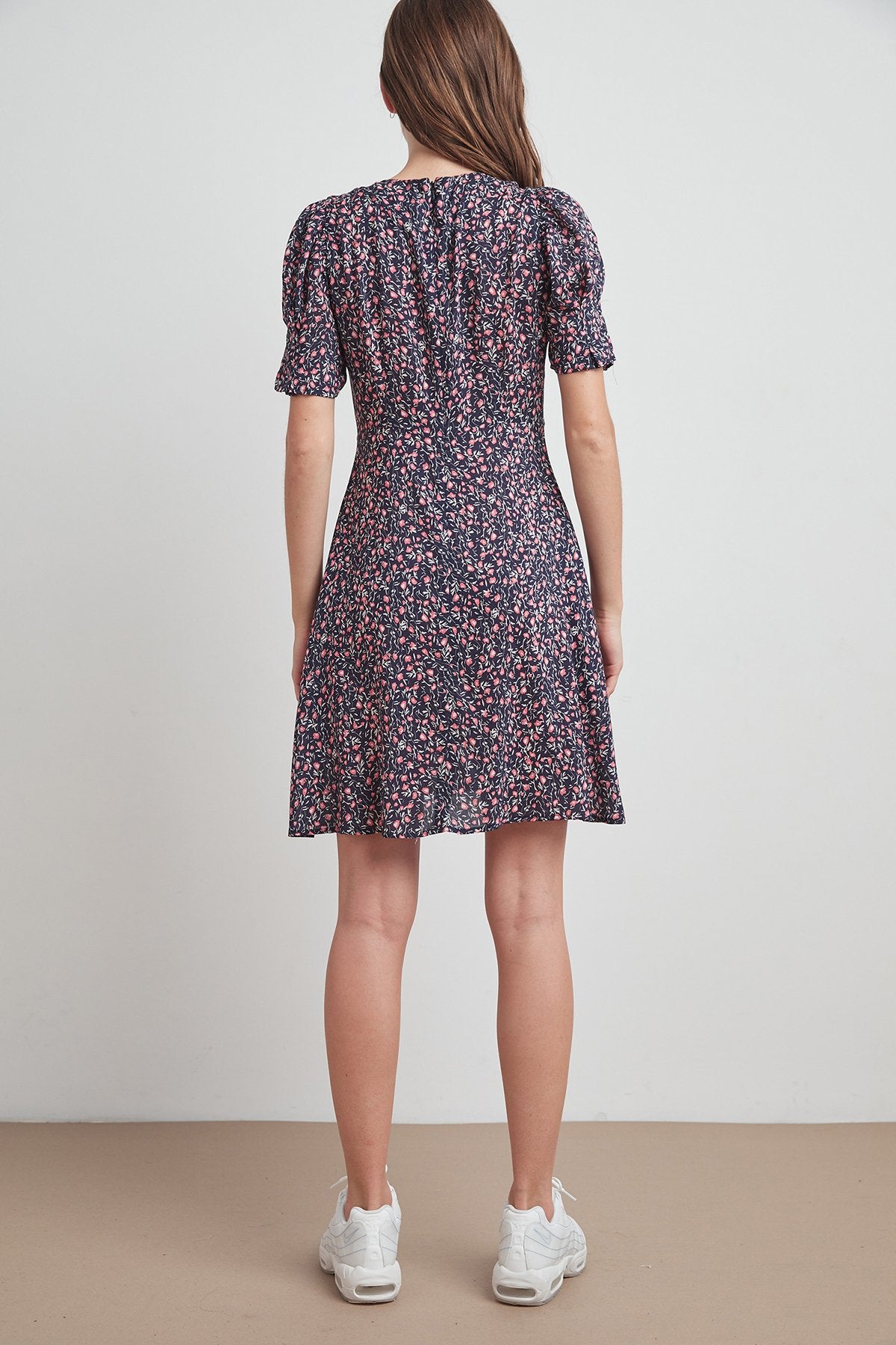 CHARLIE PRINTED CHALLIS DRESS