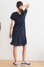 JUNA PRINTED CHALLIS DRESS