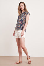 MIRASOL PRINTED BLOUSE