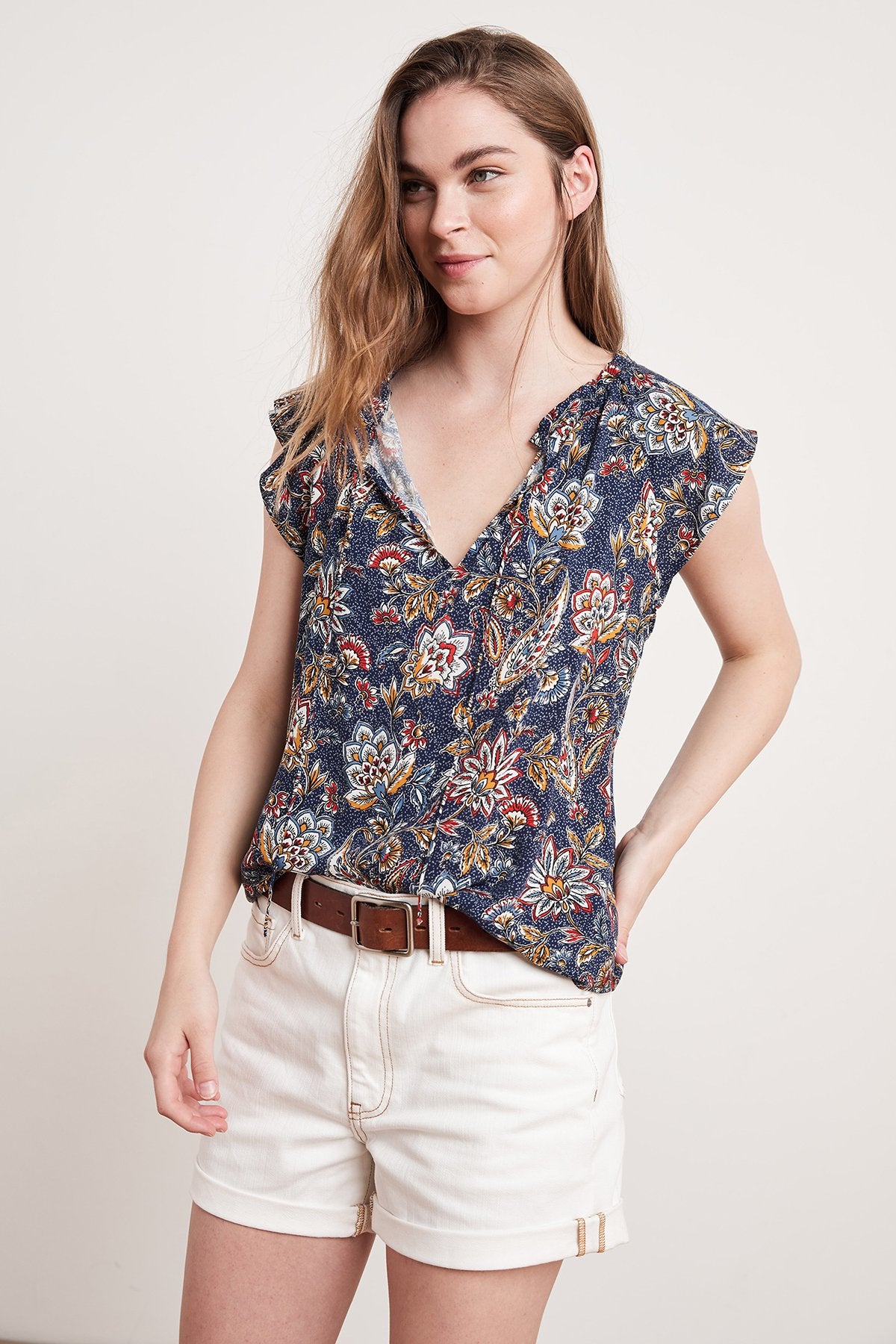 MIRASOL PRINTED BLOUSE