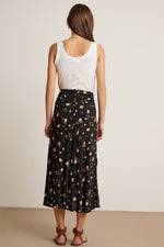 WILLA FLORAL CHALLIS MIDI SKIRT