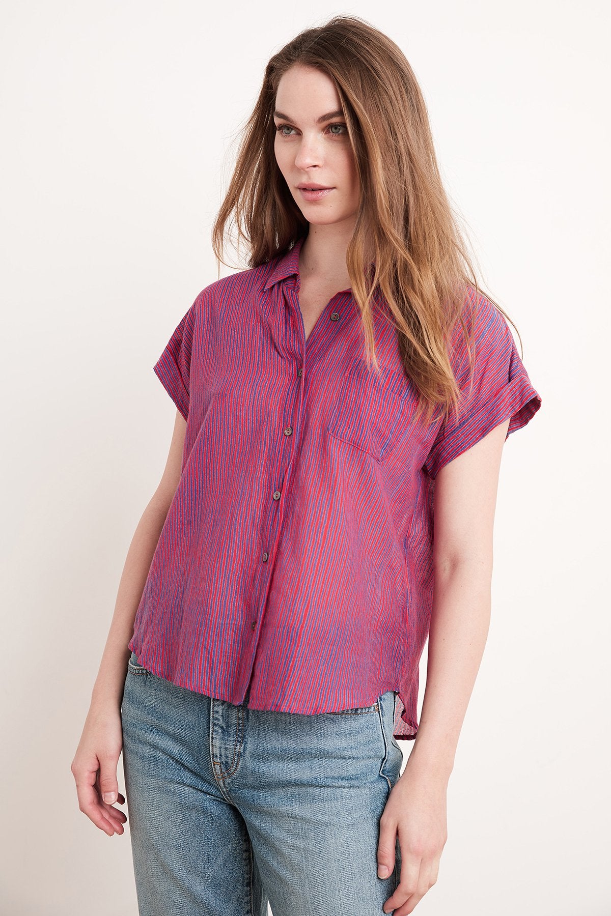 ALETA BUTTON-UP SHIRT