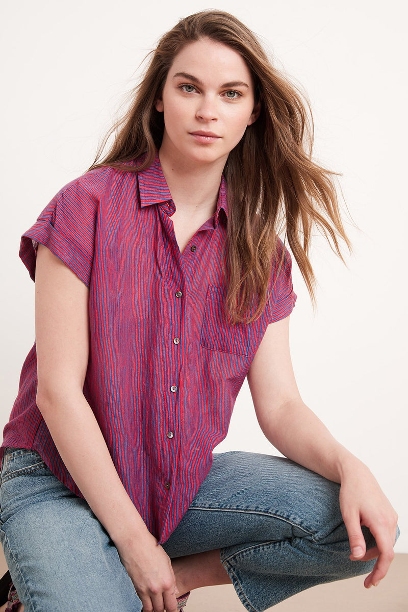 ALETA BUTTON-UP SHIRT