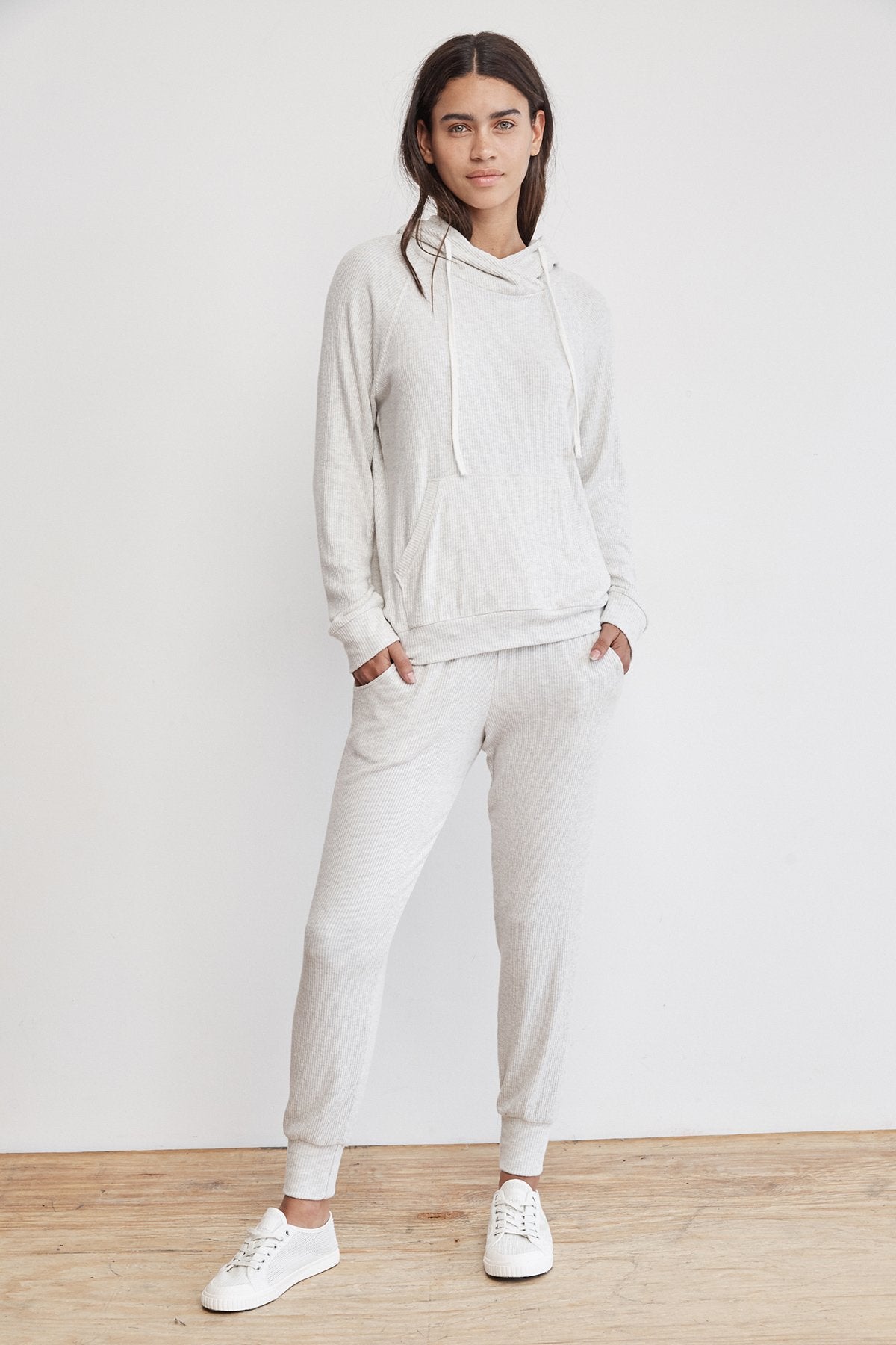 KOKO COZY JERSEY RIBBED JOGGERS