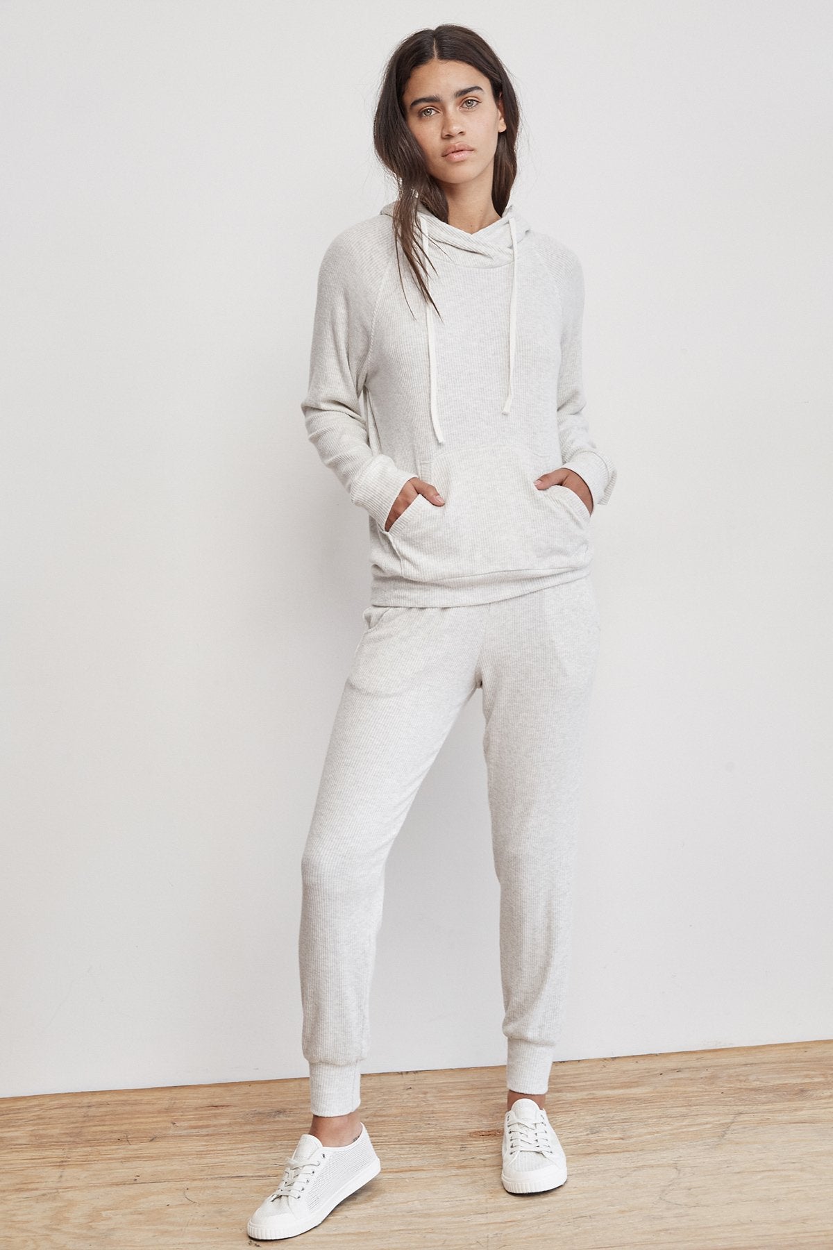 KOKO COZY JERSEY RIBBED JOGGERS