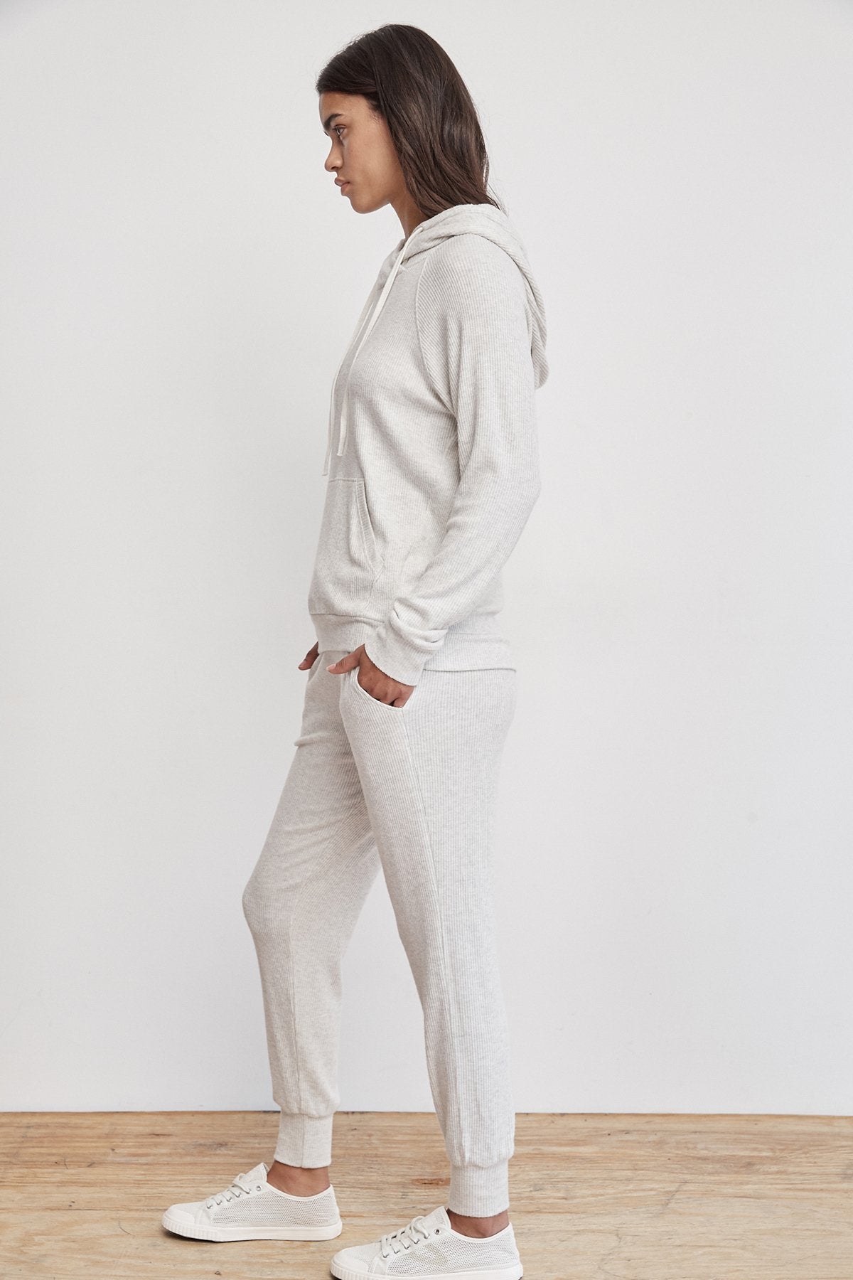 KOKO COZY JERSEY RIBBED JOGGERS