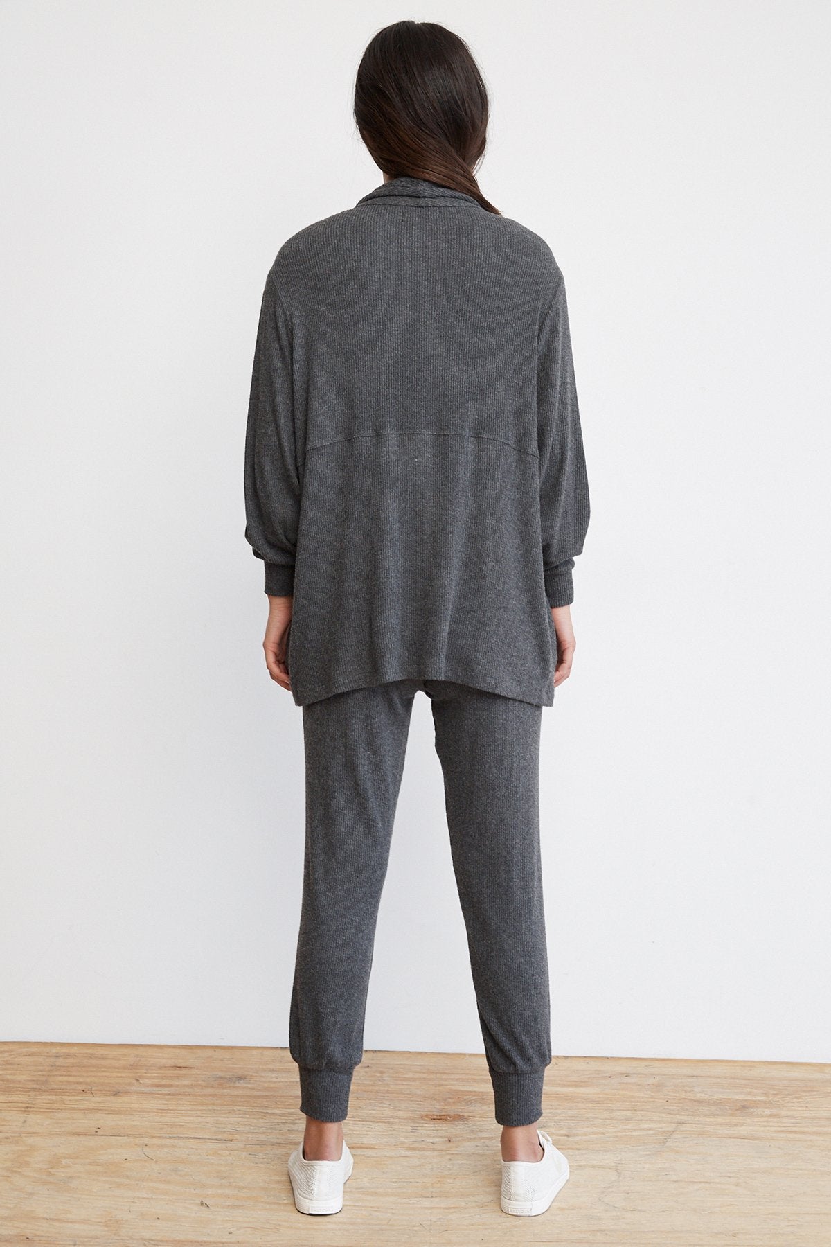 KOKO COZY JERSEY RIBBED JOGGERS