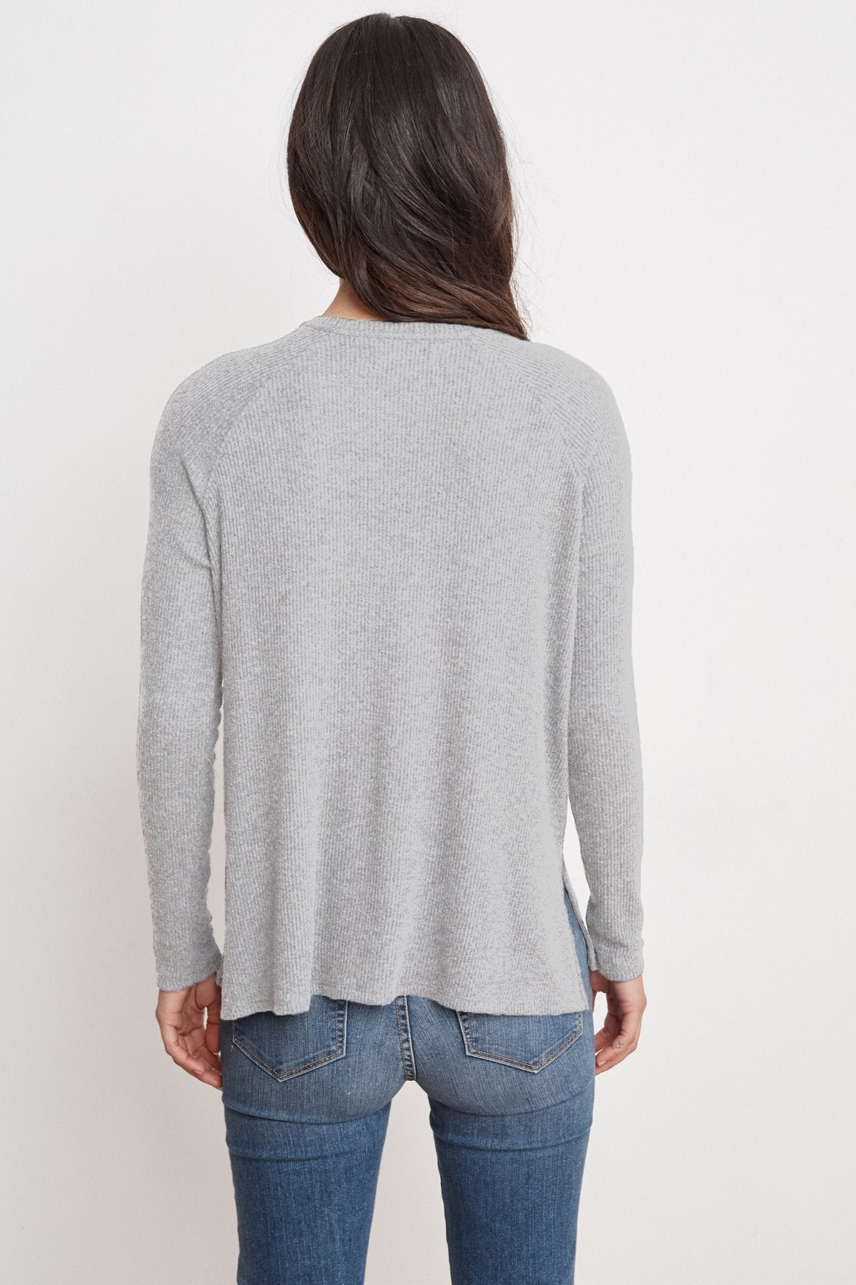 TIANNA COZY RIB RAGLAN TOP